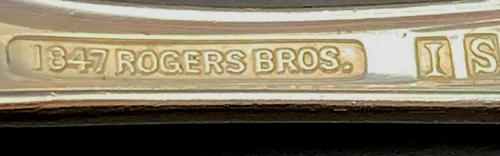 8 Vintage 1847 Rogers 1953 Heritage 7 1/2" versilberte Tafelgabeln kein Mono - Bild 8 von 10
