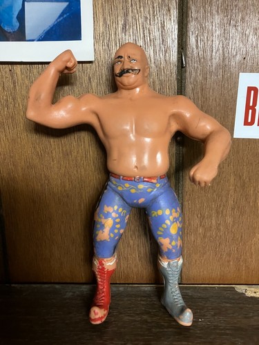 LJN Titan Sports WWE WWF Iron Sheik 8 1984 80s Wre...