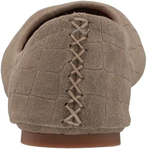 Lucky Brand Emmie flache Slipperschuhe aus versteinertem Ballettleder abgerundete Zehenpartie - Bild 3 von 4