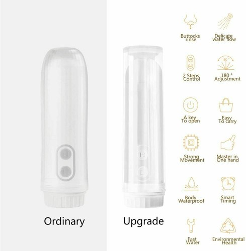 Portable Travel Electric Bidet Sprayer Handheld Bidet Sprayer Hygiene Wash Set - Picture 3 of 10