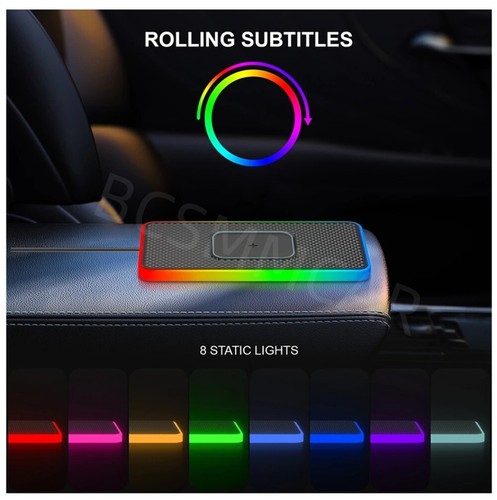 Car Dashboard Wireless Cell Phone Charger Fast Charging Silicone Non-slip Mat - Picture 10 of 12