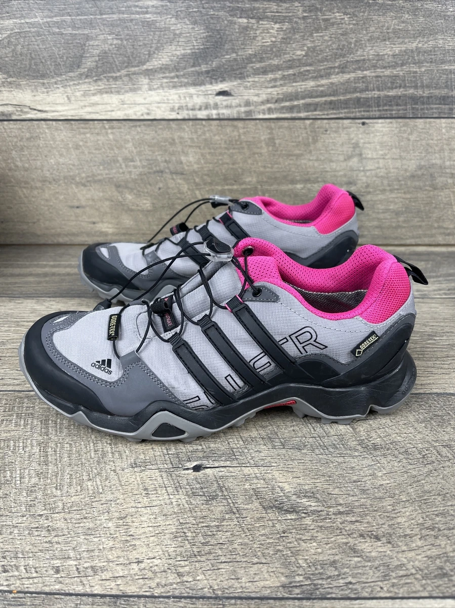 smugling forbruge Supersonic hastighed Adidas Terrex Swift R GTX Hiking Shoes AQ 1863 Gray And Pink Size 9 | eBay