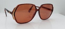 Vintage Silhouette M1199 Brown Gold Oval Sunglasses Austria FRAMES ONLY