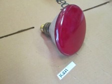 U.S.A Red Flood Lamp 100 Watts 115-125 Volts (New)