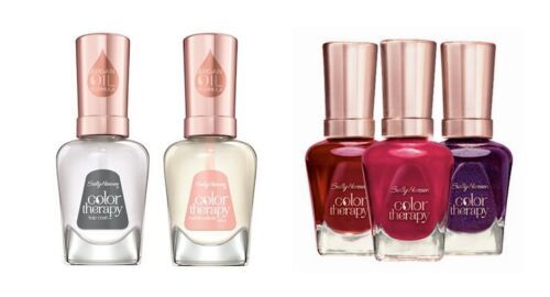 Sally Hansen Color Therapy Nail Polish - Choose Your Shade - Picture 1 of 13