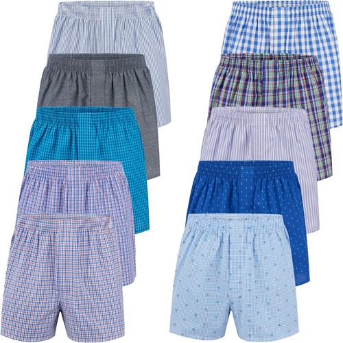10er Pack City Life Herren Boxershorts Shorts Boxer Sparpack S - 4XL FARBWAHL - Picture 49 of 70