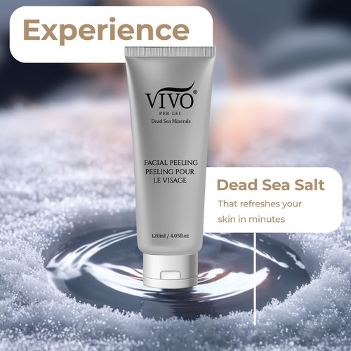Tubo de gel exfoliante facial Vivo Per Lei - Exfolia la piel - Paquete de 3 - Imagen 7 de 8