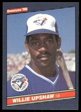 1986 Donruss #195 Willie Upshaw