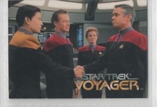 1995 Skybox Star Trek Voyager Series One Card#13 Departures