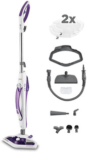 Vaporetto SV440 Double Scopa a Vapore 2 in 1 Con Pulitore Portatile 1500W polti