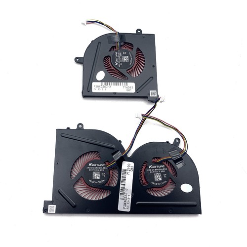 CPU & GPU Cooling Fan For MSI GS63 GS63VR GS73 GS73VR MS-16K2 BS5005HS-U2F1 U2L1 - Picture 9 of 10