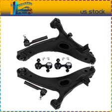 For Subaru Impreza 6Pcs Front Tie Rod End Sway Bar Control Arm with Ball Joint