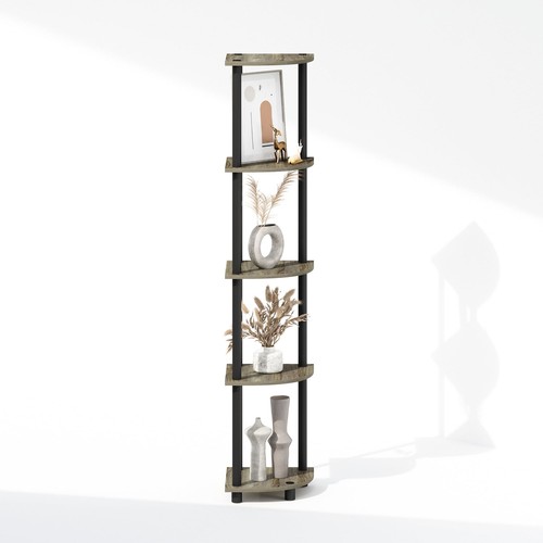 5 Tier Multipurpose Corner Display Rack Shelving Unit Storage Bedroom Bathroom - Picture 6 of 6