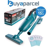 Makita DCL182Z 18v LXT Lithium Ion Vacuum Cleaner Cordless High Low + 5 Bags