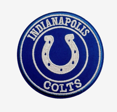 Indianapolis Colts NFL Football Team Logo zum Aufbügeln Aufnäher Patch
