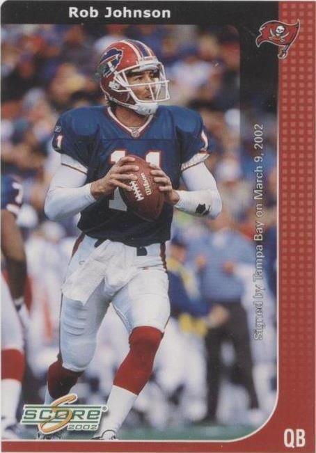 2002 Score Rob Johnson #27 - 1 of 2