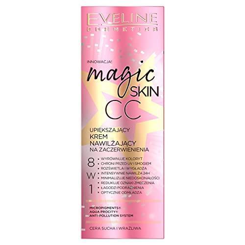 Eveline Magic Skin Moisturising CC Cream 8 in 1 Anti Redness 50ml - Picture 2 of 6