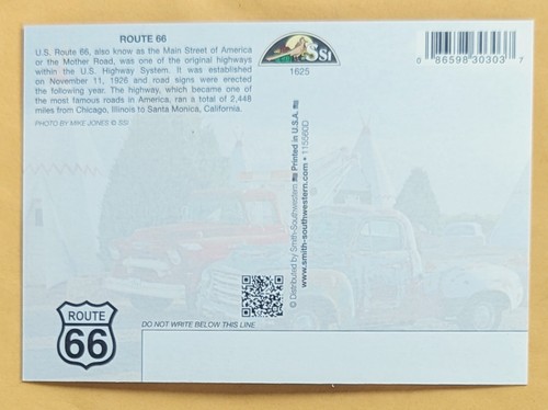 Postkarte USA: Route 66 - Bild 2 von 2