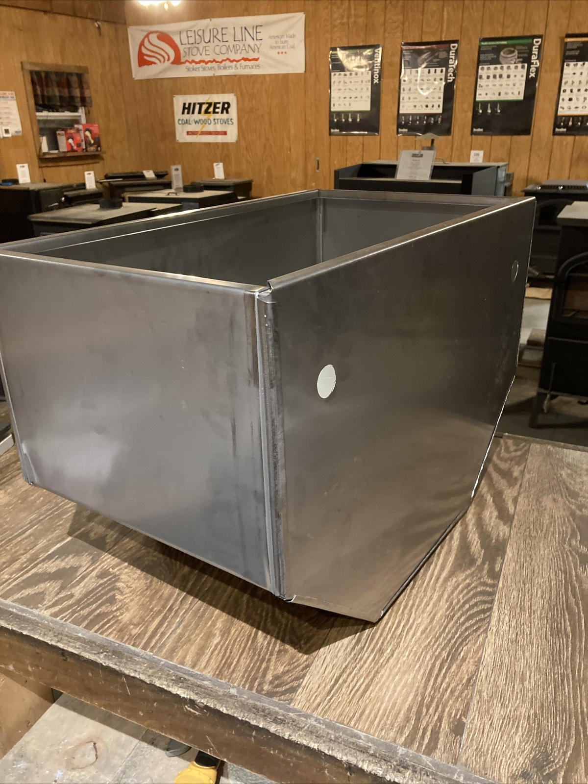 Keystoker 90/105 Coal Stove Stainless Steel Hopper | eBay