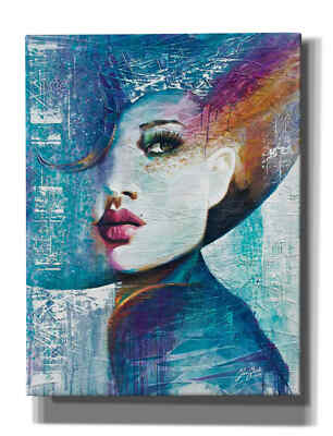 Epic Graffiti 'Angie' by Colin John Staples, Giclee Canvas Wall Art