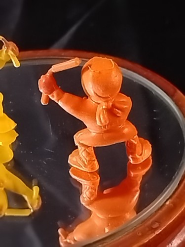 Lot of 2 pocket Ninja Toys Action Figures Late 80s Early 90s Vintage. Upsta7 - Picture 2 of 5