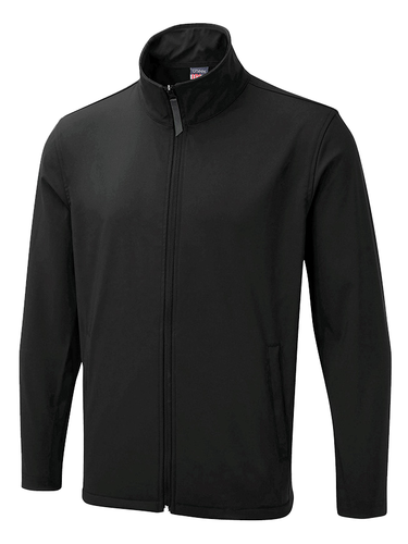 Personalised Printed Zip Soft Shell Jacket Your Text Logo Work Wear Casual Staff - Picture 4 of 8