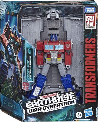 Transformers Earthrise Figure Leader Class Optimus Prime