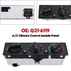 A/C Climate Control Module Panel Q21-6119 for Peterbilt Truck