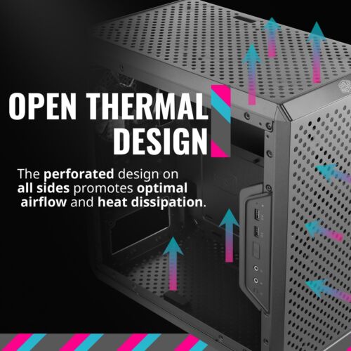 Cooler Master MasterBox Q300L Micro-ATX Tower with Magnetic Design Dust Filte... - Picture 7 of 12