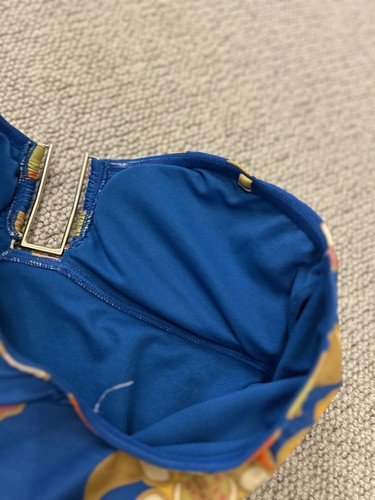 Ted Baker Blue Bandeau Swimsuit Blue Size 1 U.K. 8 RRP£80 - Picture 5 of 5