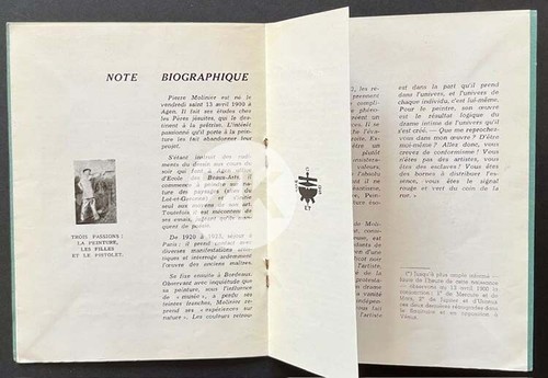 PIERRE MOLINIER André Breton Lo Duca Expo Expo Etoile Scellée Paris 1956 - Picture 3 of 5