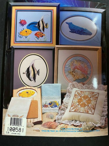 The Ocean-Cross My Heart Incorporated-Counted Cross Stitch Pattern Book CSB-80 - Bild 4 von 4