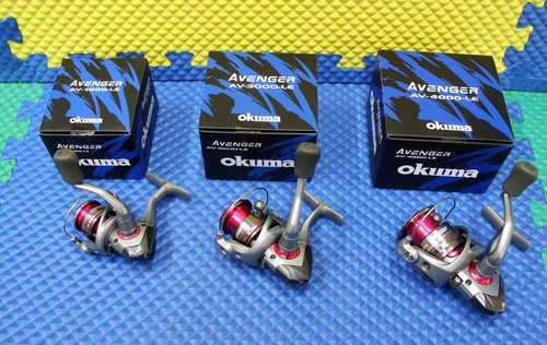 Okuma Avenger Ladies Edition AV-LE Pink Spinning Reel CHOOSE YOUR MODEL! - Picture 1 of 13