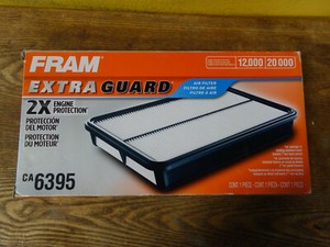 FRAM CA6395 Extra Guard Rigid Rectangular Panel Air Filter FRA:CA6395 FRAM CA6395 Extra Guard Rigid Rectangular Panel Air Filter FRA:CA6395