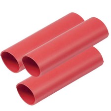 Ancor Heavy Wall Heat Shrink Tubing - 3/4" x 3" - 3-Pack - Red 326603 