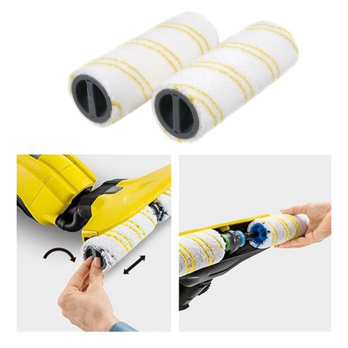 Juego de rodillos para rodillos limpiador de pisos seca KARCHER BR 30/1 EWM2 x 4 - Imagen 7 de 12