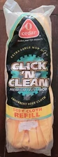 O Cedar Click N Clean Premium Twist Mop Refill  Soft Cloth 