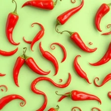 Digital Picture of abstract chillies art digital printable file
