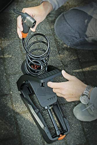 SKS Airstep Digi Bomba de Pie de Bicicleta Medidor Digital, Presta Schrader Dunlop, 7 Bar - Imagen 6 de 7