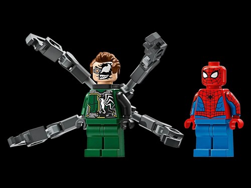 LEGO 76275 Marvel Motorcycle Chase: Spider-Man vs. Doc Ock Super Heroes NEW - Picture 3 of 8