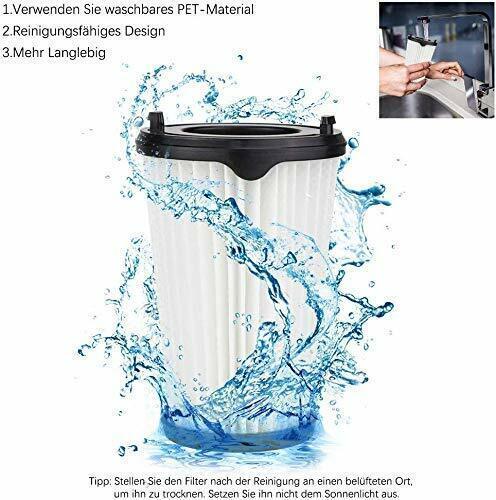 8-Pack Hepa-Filter Für-AEG CX7 CX7-2 Serie Ergorapido AEF150 Akku-Staubsauger DE - Bild 13 von 19