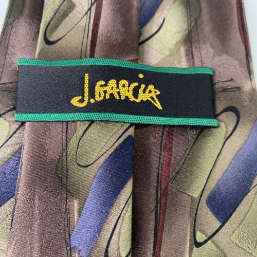 Corbata de seda para hombre Jerry Garcia Carousel Collection Treinta y seis 2004 por Jerry - Imagen 3 de 5