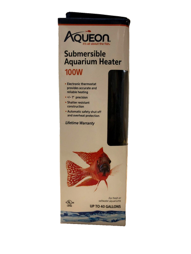 Calentador sumergible para acuario Aqueon 100 W - Imagen 1 de 2