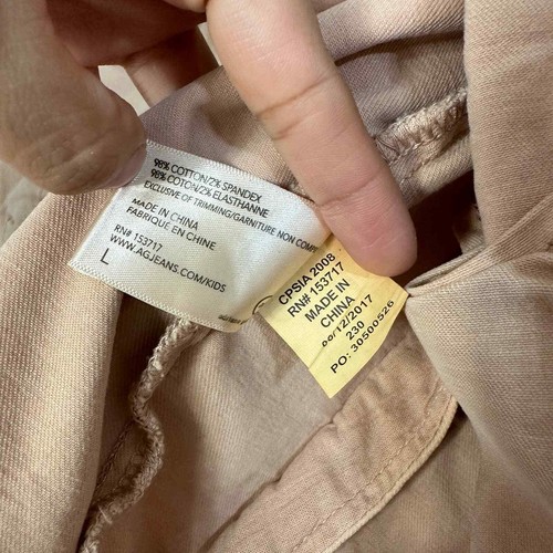 AG Adriano Goldschmied Kids Jacket Size Large - Picture 7 of 8