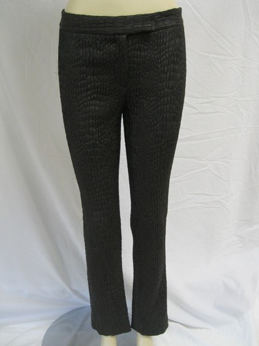 ELIE TAHARI braune gepuckte Hose Trousers Slacks Größe 4 NEUWERTIG - Bild 1 von 8