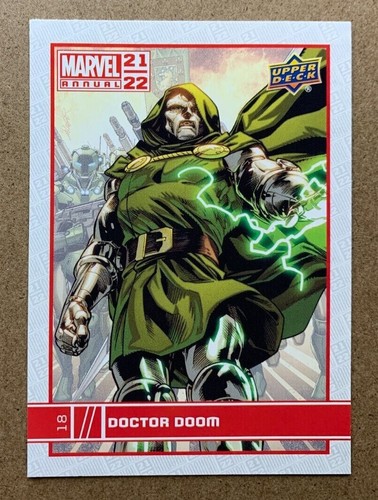 Tarjeta base anual de Marvel 2021-22 de mazo superior #1-100 ¡tú eliges completar tu conjunto! - Imagen 19 de 100