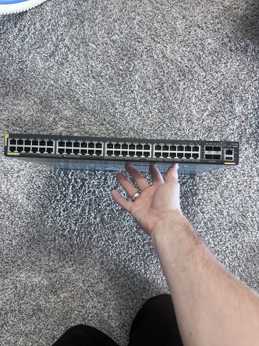Aruba 2530-24G 24-Port Gigabit Ethernet Managed Network Switch J9776A Rackmount - Picture 6 of 7