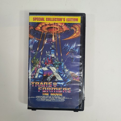 Transformers: The Movie Collector's Edition VHS, 2000, Rhino. Clam Shell Case VG - Picture 1 of 17
