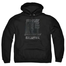 Bsg Together Now Mens Hoodie Black