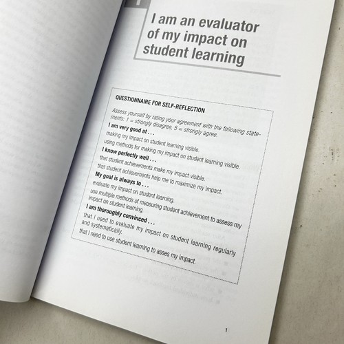10 Mindframes For Visible Learning de John Hattie y Klaus Zierer Tapa blanda - Imagen 13 de 20